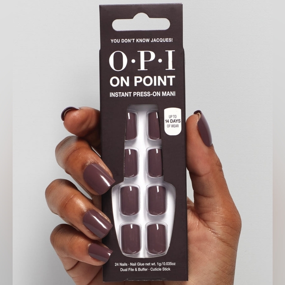 OPI Other - OPI On Point Press-On Nails In You Don’t Know Jacques! - New!